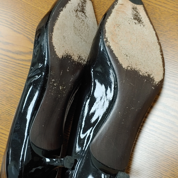Kitten heels black patent leather - Picture 3 of 4